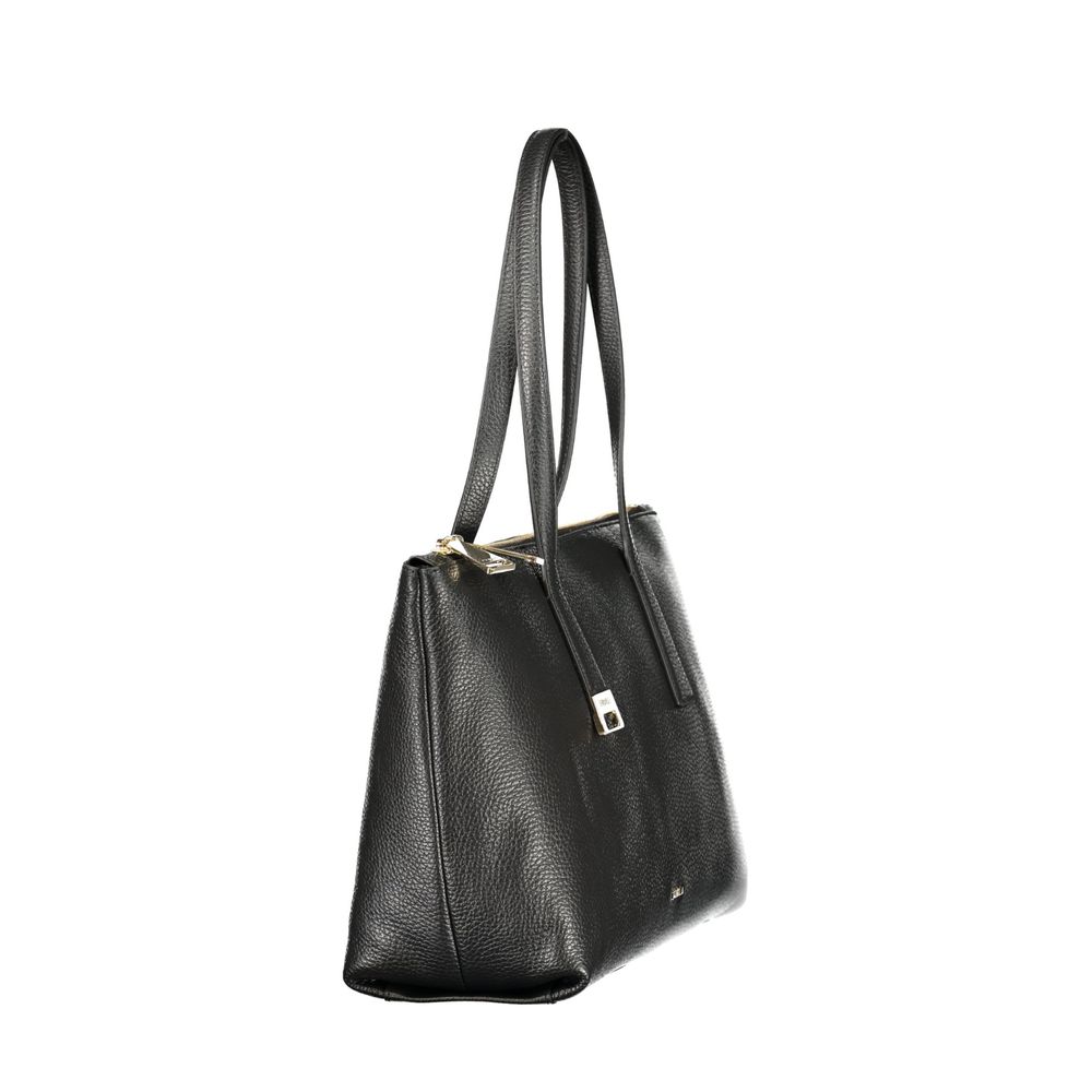 Furla Black Leather Handbag