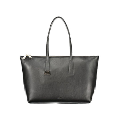 Furla Black Leather Handbag