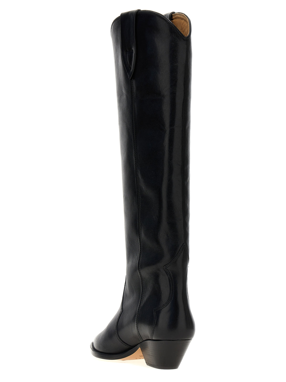 Isabel Marant Black Calfskin Chelsea Boots