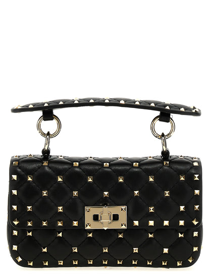 Valentino Garavani Black Lamb Leather Handbag