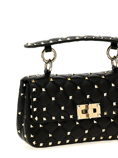Valentino Garavani Black Lamb Leather Handbag