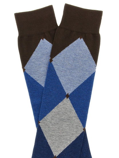 Ballantyne Brown Cotton Socks