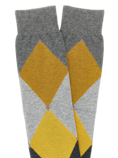 Ballantyne Gray Cotton Socks