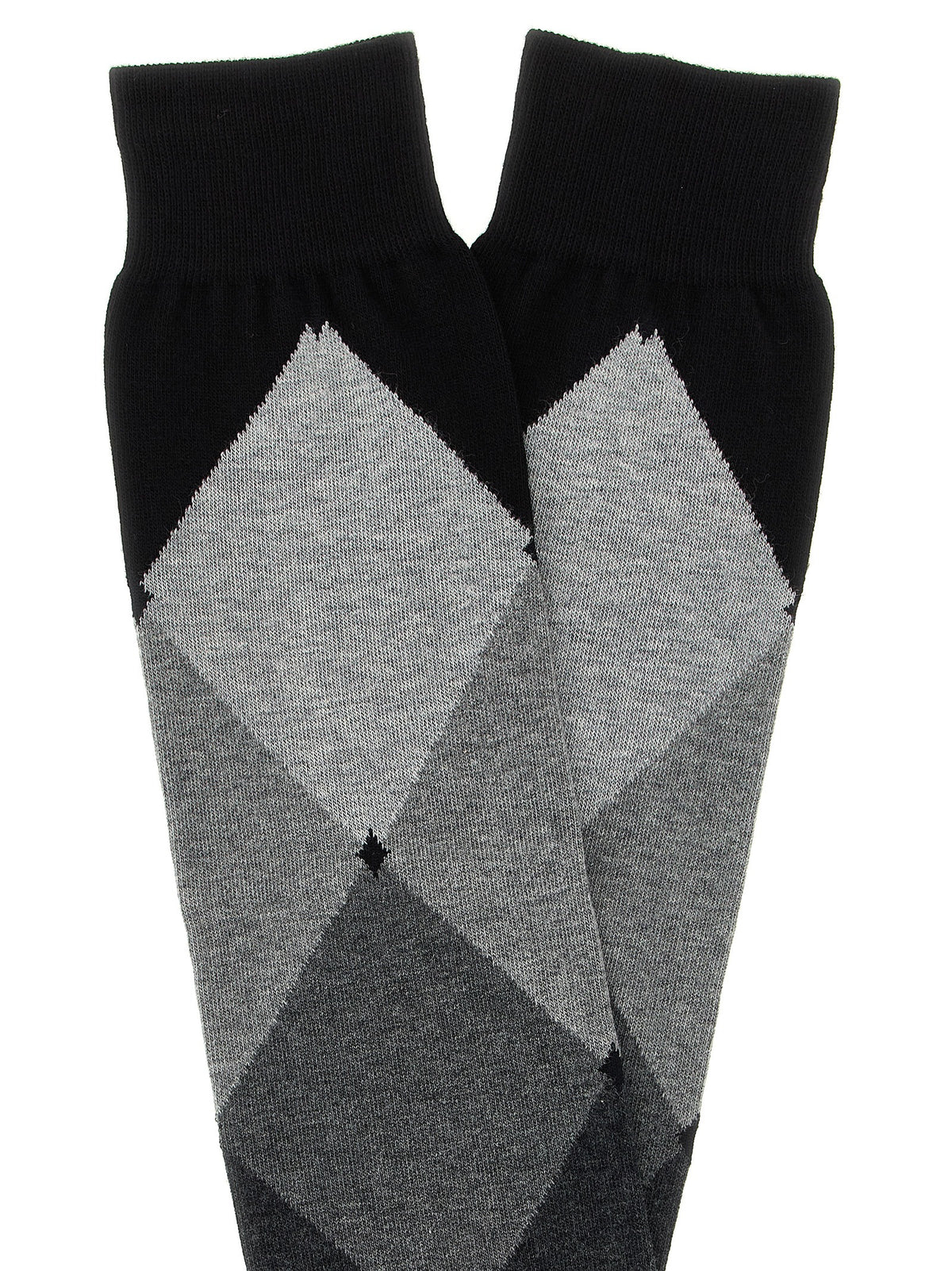 Ballantyne Black Cotton Socks