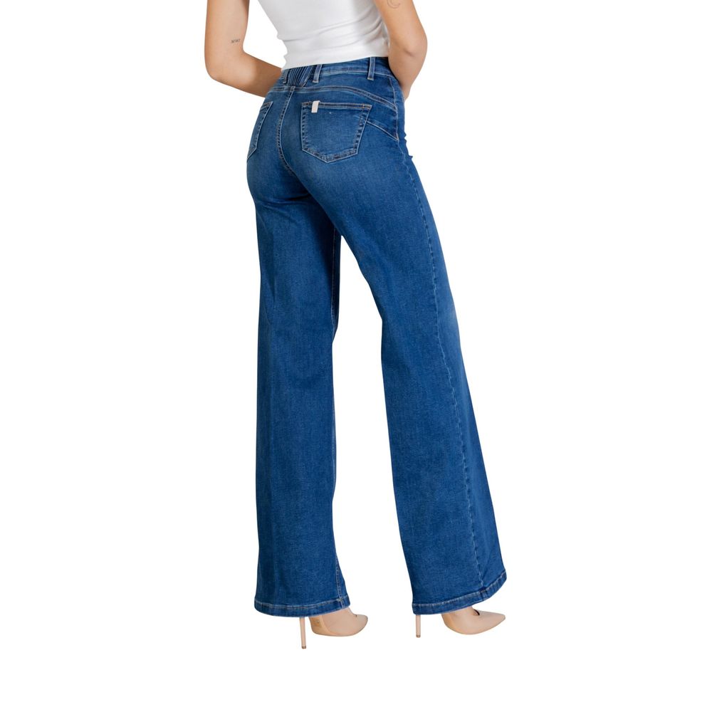 Liu Jo Blue Cotton Bootcut Jeans