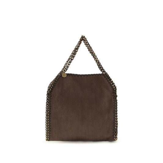 Mini Shoulder Bag by Stella McCartney for women in polyamide brown & signature features a effortless chic silhouette with a secure snap & magnetic, ample , and versatile shoulder-strap & handle for a effortless chic finish.