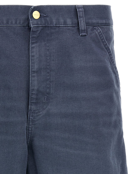 Carhartt Wip Blue Organic Cotton Bermuda Shorts