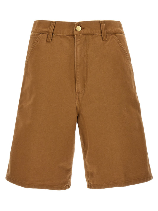 Carhartt Wip Men's Organic Cotton Bermuda Shorts - Brown