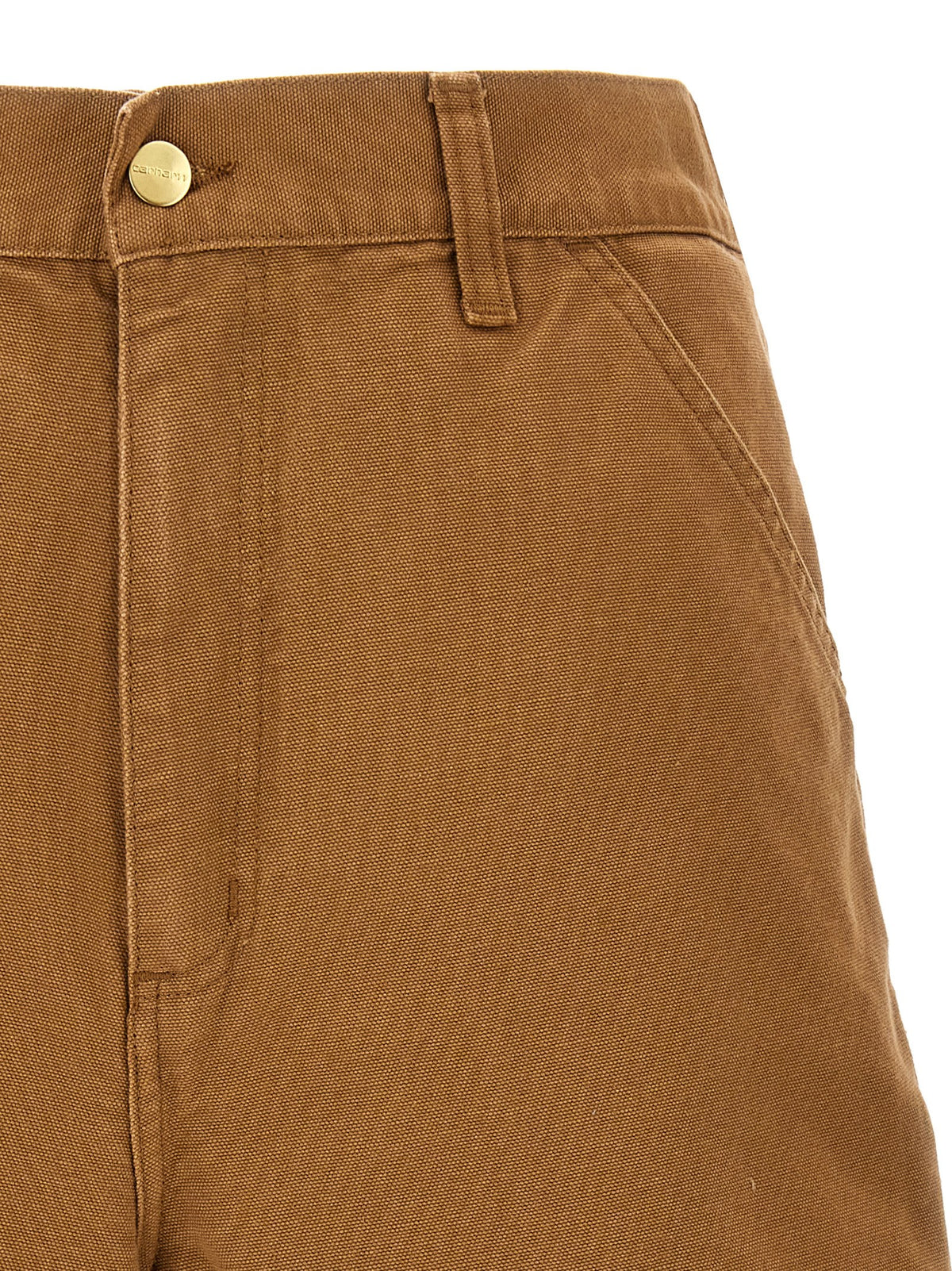 Carhartt Wip Brown Organic Cotton Bermuda Shorts