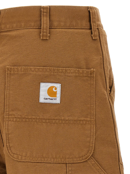 Carhartt Wip Brown Organic Cotton Bermuda Shorts