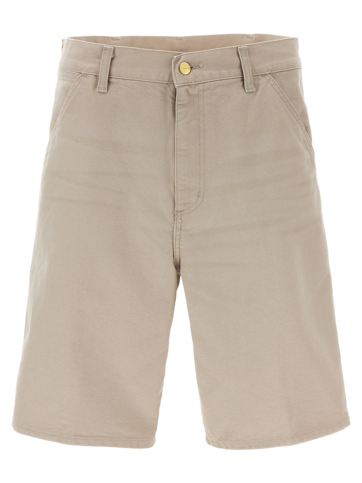 Carhartt Wip Beige Organic Cotton Bermuda Shorts