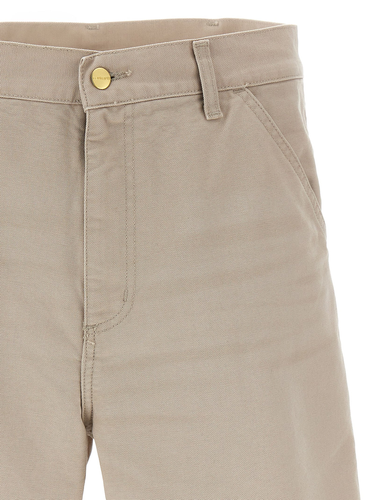 Carhartt Wip Beige Organic Cotton Bermuda Shorts