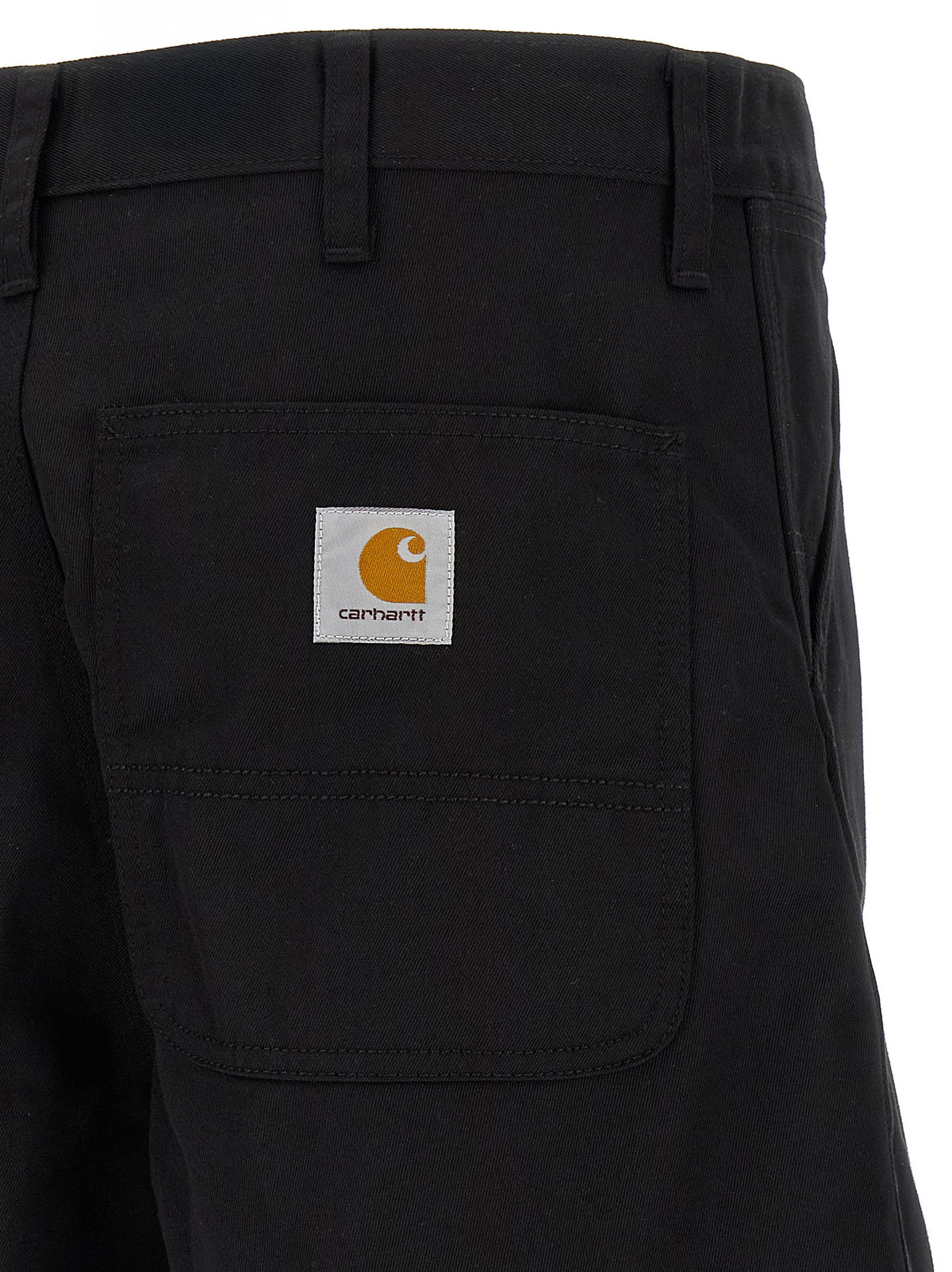 Carhartt Wip Black Polyester Bermuda Shorts