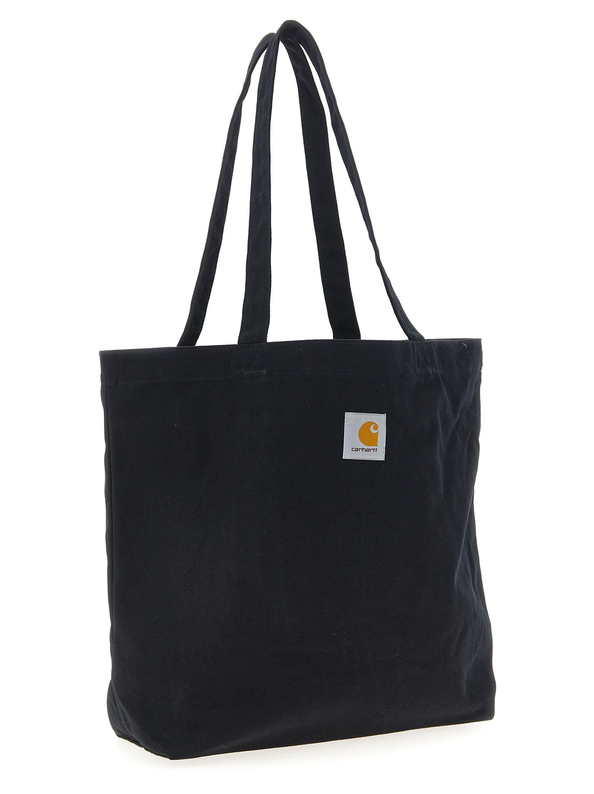 Carhartt Wip Black Cotton Tote Bag