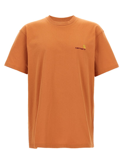 Carhartt Wip Orange Organic Cotton T-Shirt