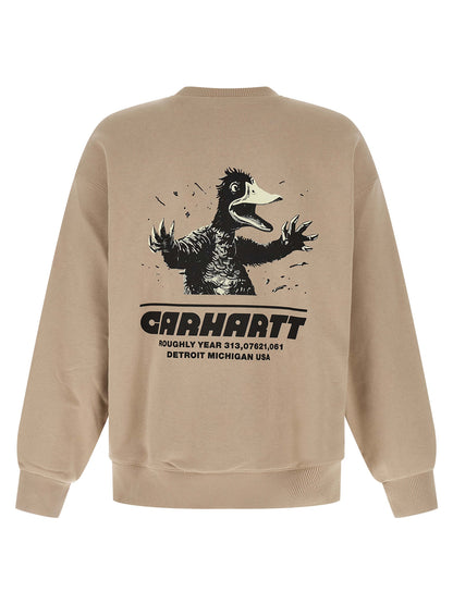Carhartt Wip Beige Cotton Sweatshirt