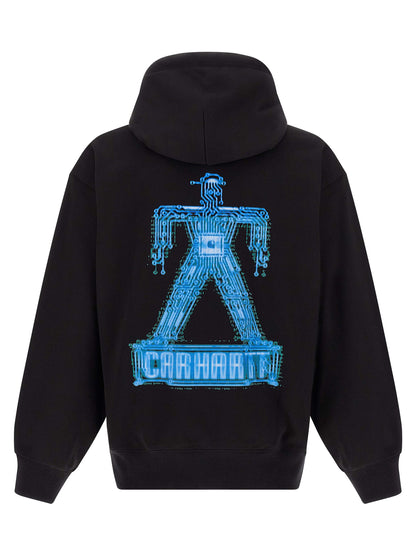 Carhartt Wip Black Cotton Sweatshirt