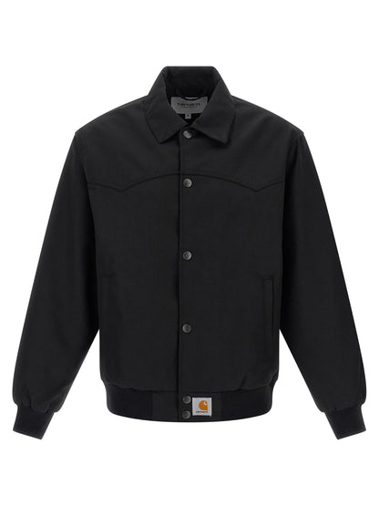 Carhartt Wip Black Polyester Bomber