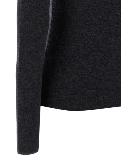 TOTEME Gray Viscose Cardigan