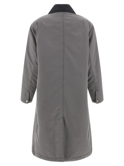 Carhartt Wip Gray Cotton Coat