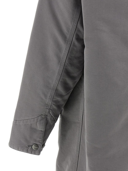 Carhartt Wip Gray Cotton Coat