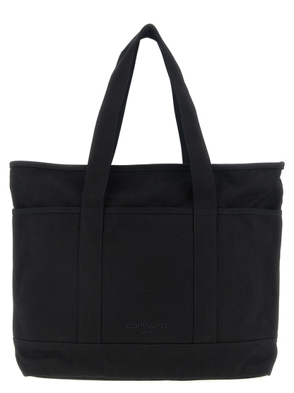 Carhartt Wip Black Cotton Tote Bag
