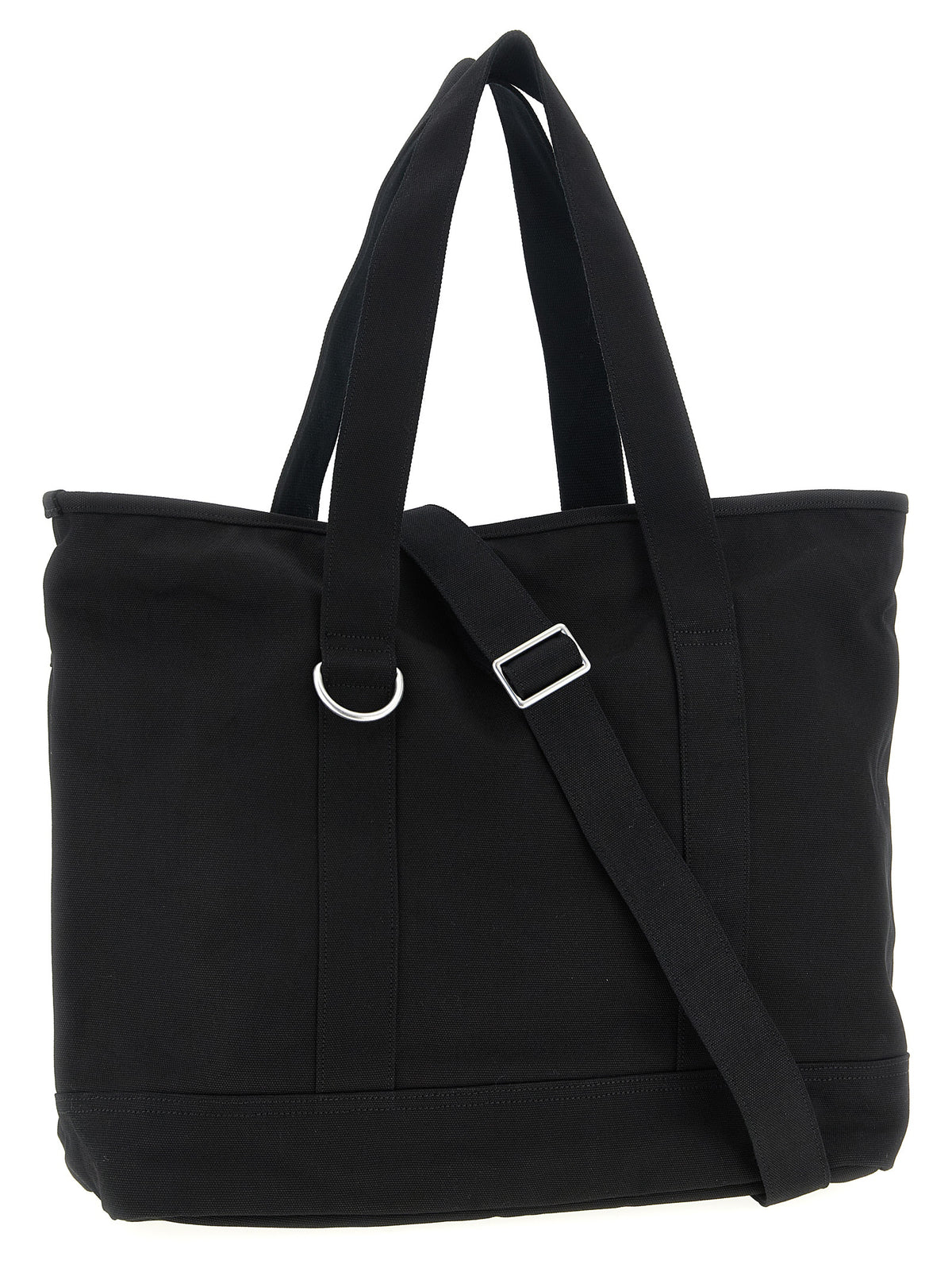 Carhartt Wip Black Cotton Tote Bag