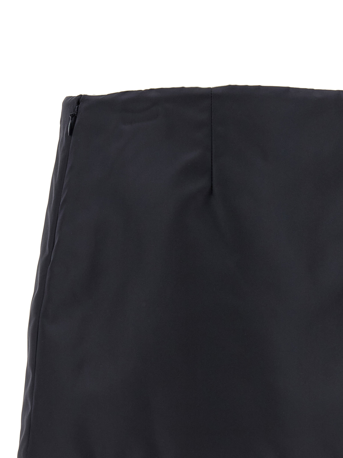 Miu Miu Blue Recycled Polyamide Long Skirt