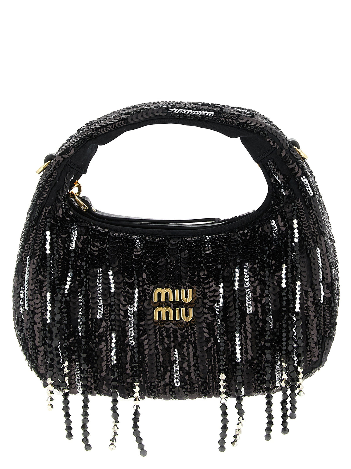 Miu Miu Black Polyester Handbag
