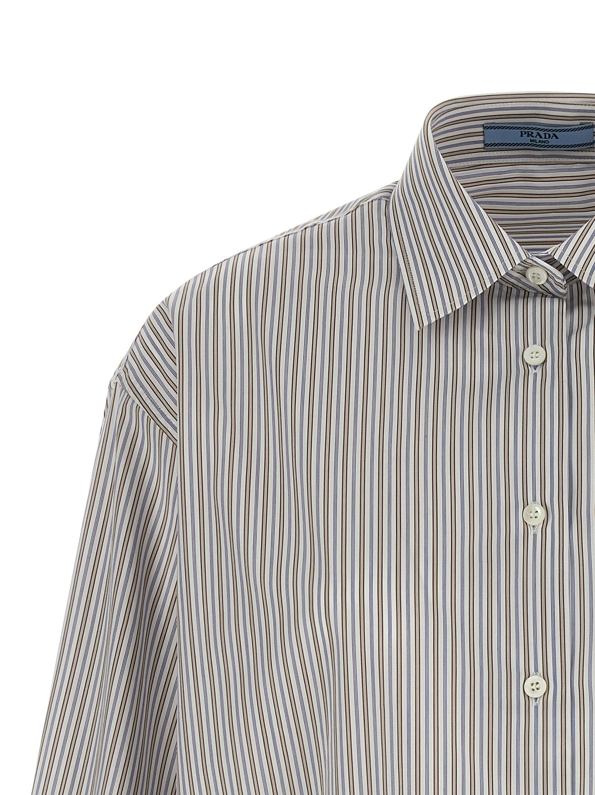 Prada Multicolor Cotton Blouse