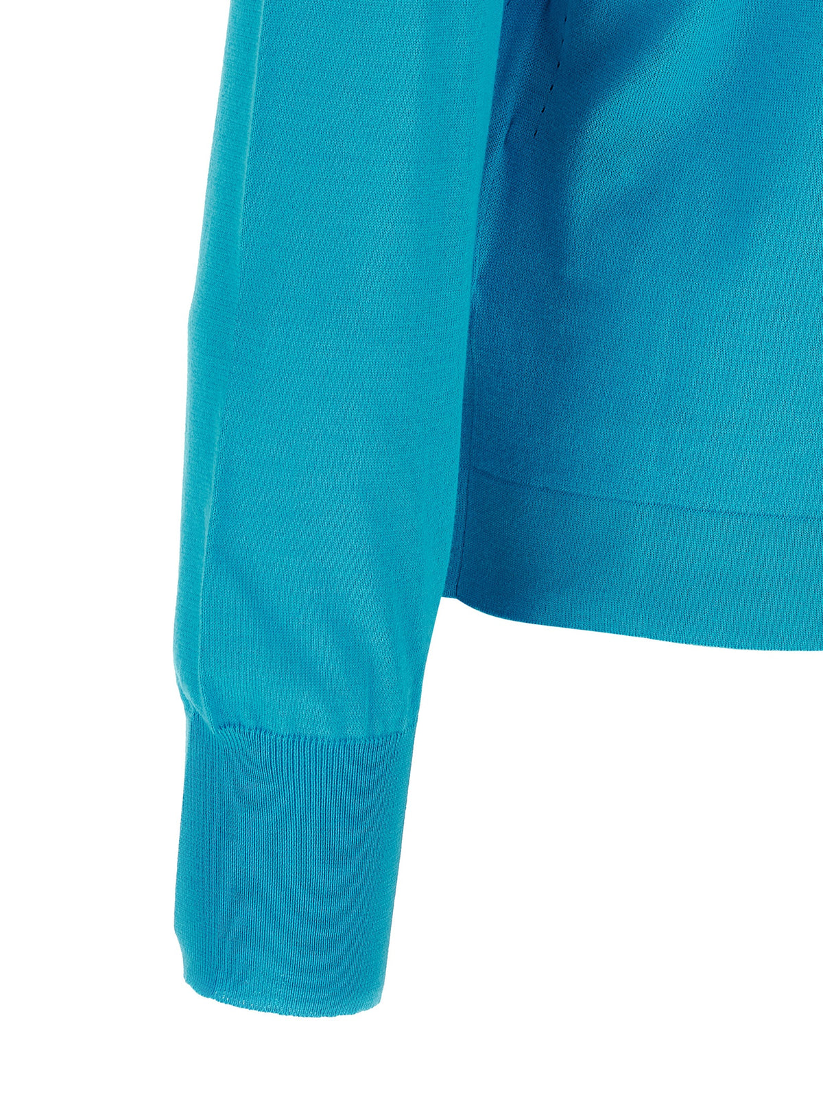 Prada Blue Cotton Cardigan