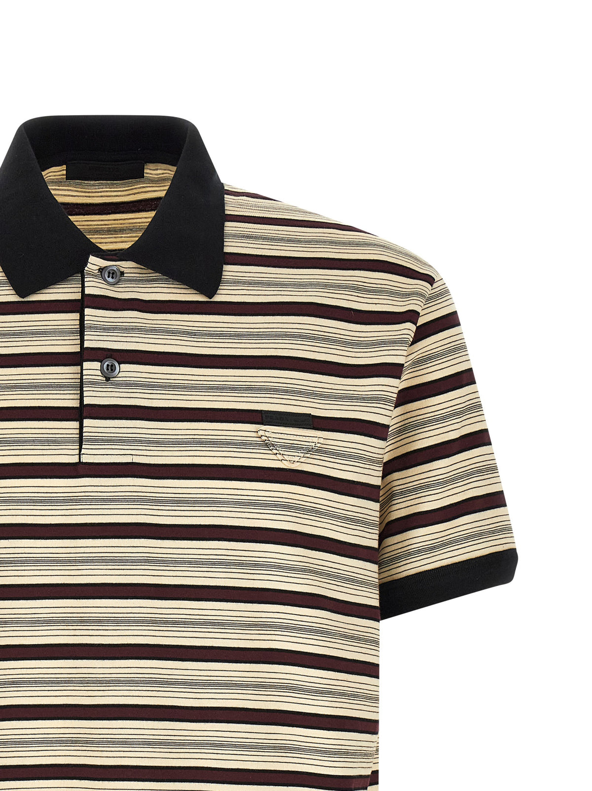 Prada Multicolor Cotton Polo Shirt
