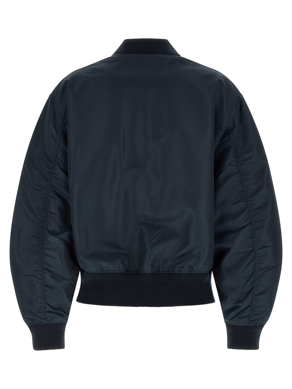 Prada Blue Polyamide Bomber