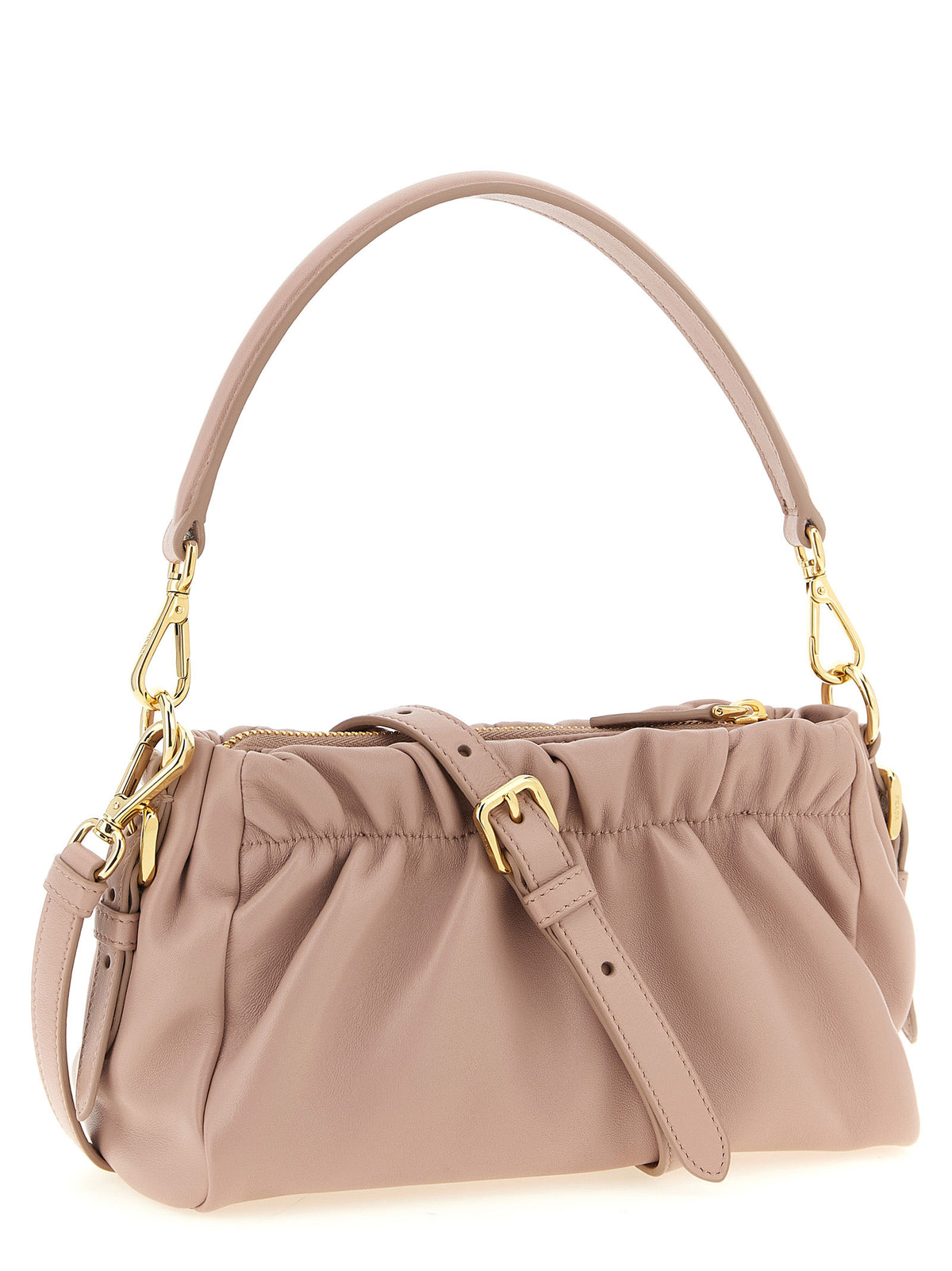 Prada Multicolor Lamb Leather Shoulder Bag