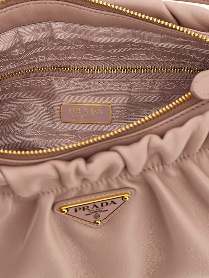 Prada Multicolor Lamb Leather Shoulder Bag