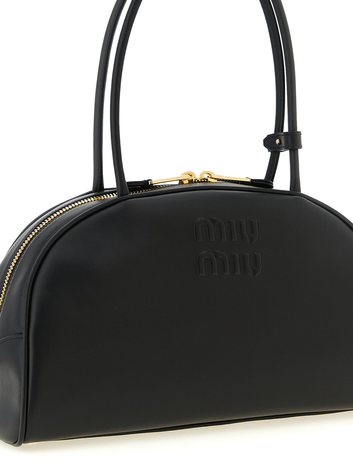 Miu Miu Black Calfskin Shoulder Bag