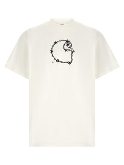 Carhartt Wip White Organic Cotton T-Shirt