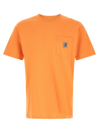 Carhartt Wip Orange Cotton T-Shirt
