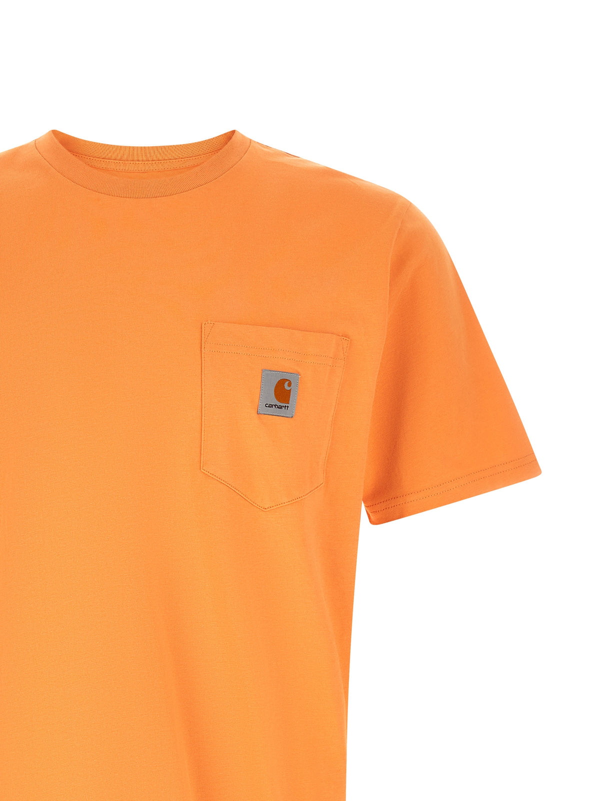Carhartt Wip Orange Cotton T-Shirt