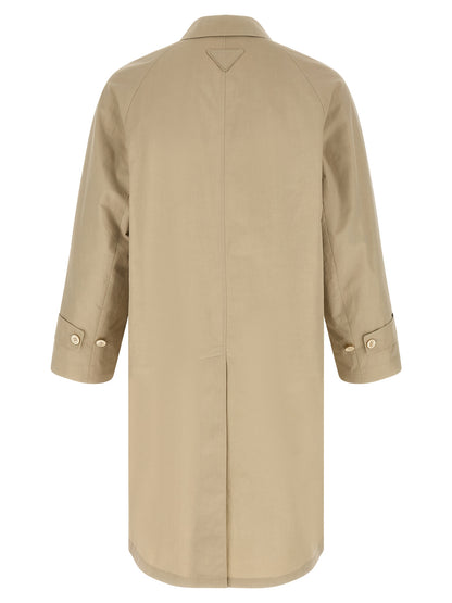 Prada Beige Cotton Coat