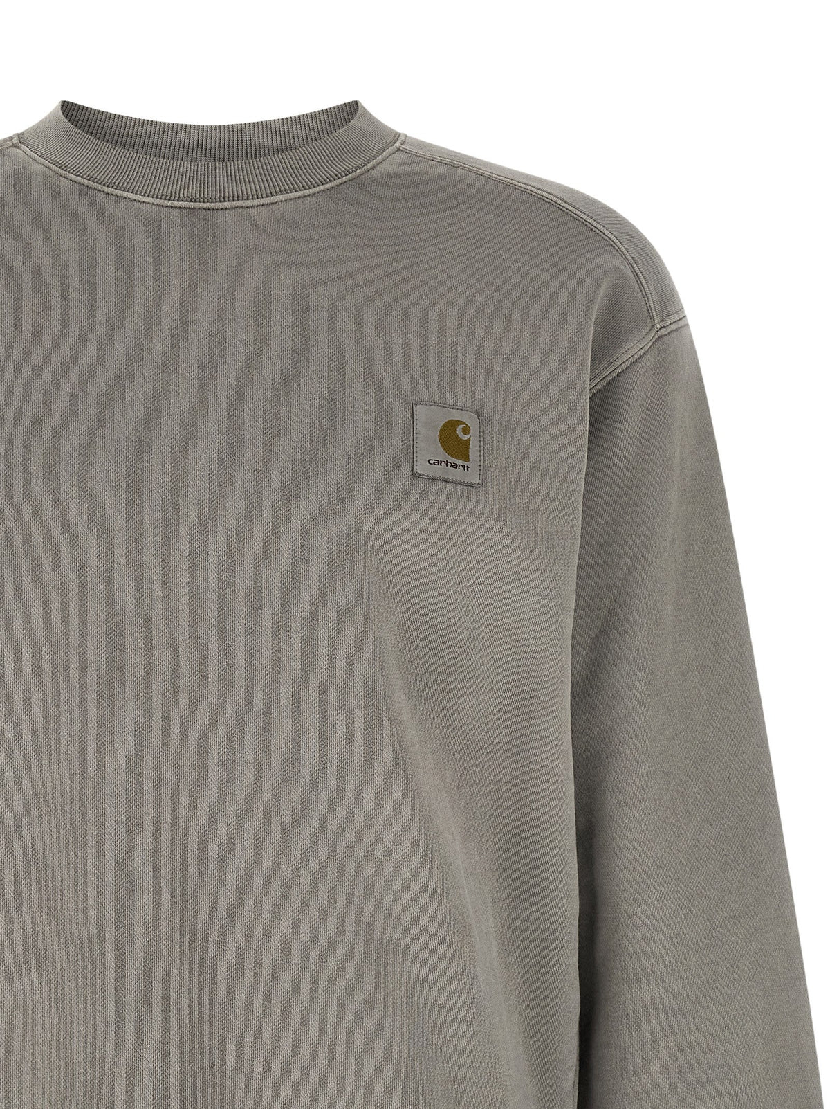 Carhartt Wip Gray Cotton Sweatshirt