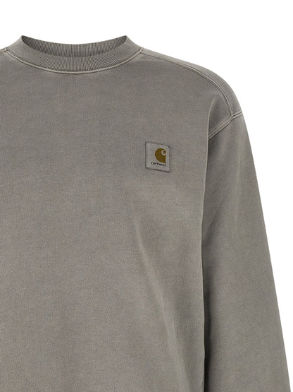Carhartt Wip Gray Cotton Sweatshirt