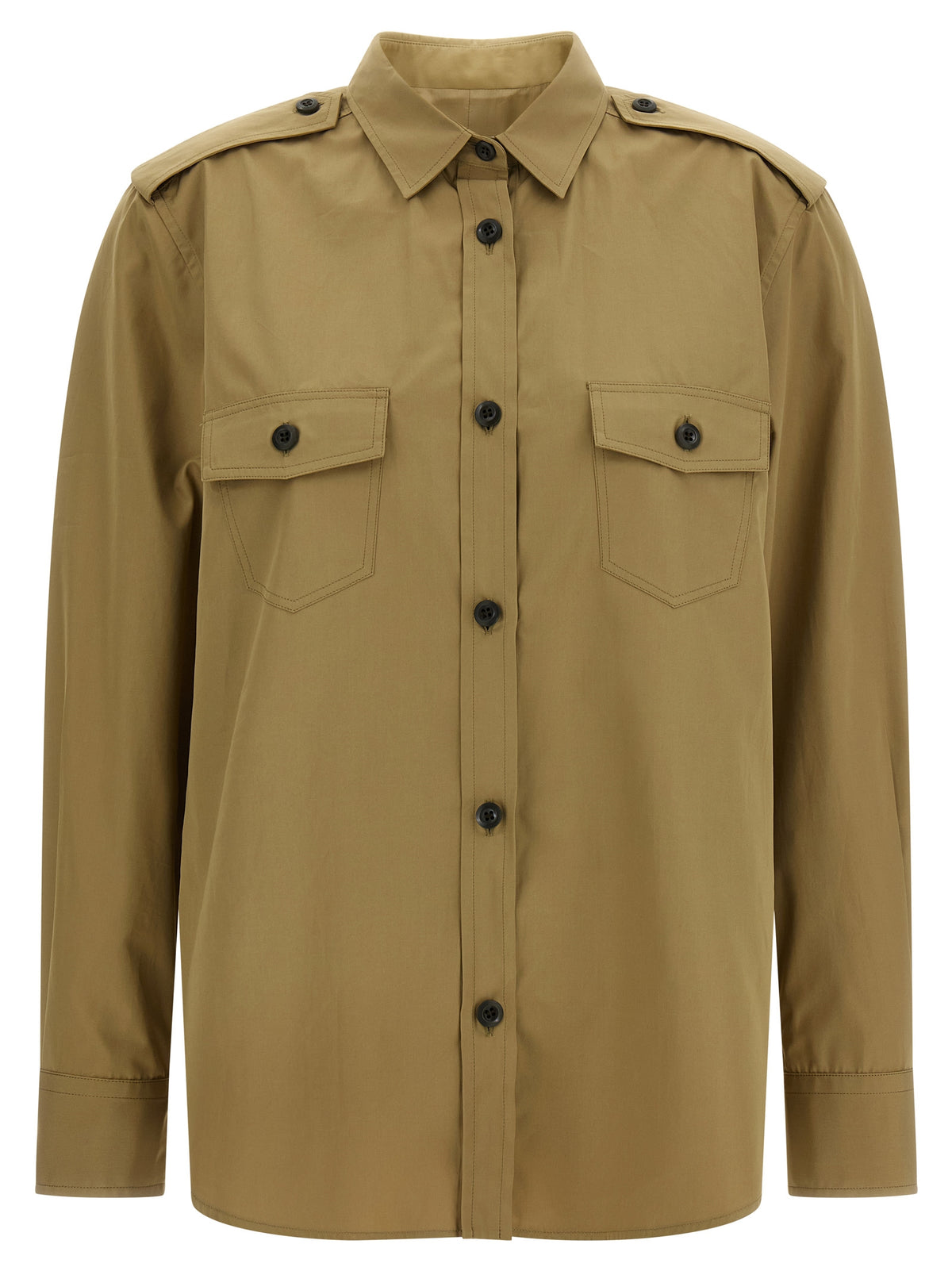 Prada Brown Cotton Blouse