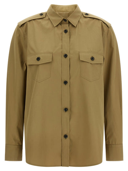 Prada Brown Cotton Blouse
