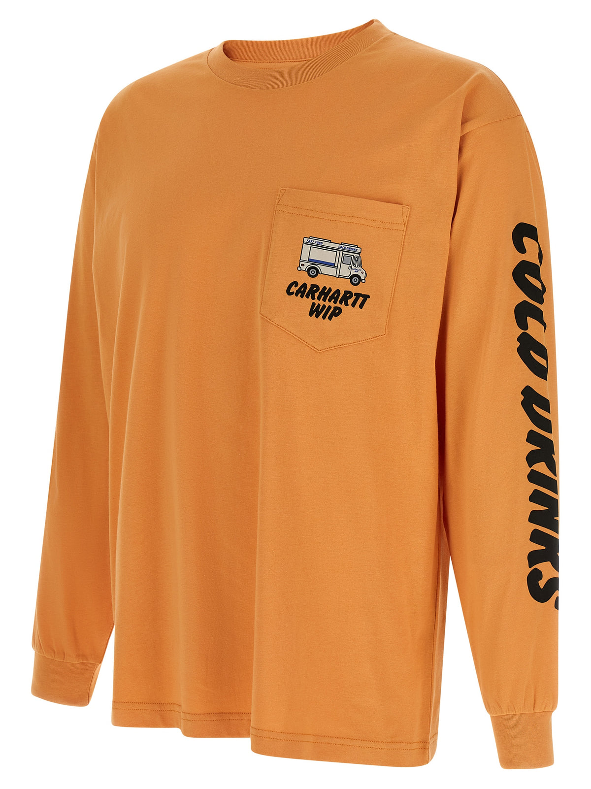 Carhartt Wip Orange Cotton T-Shirt