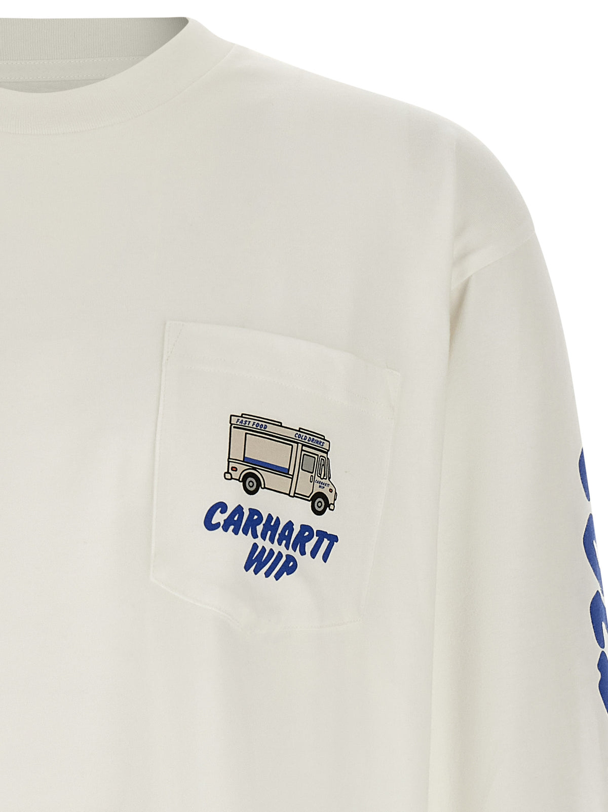 Carhartt Wip White Cotton T-Shirt