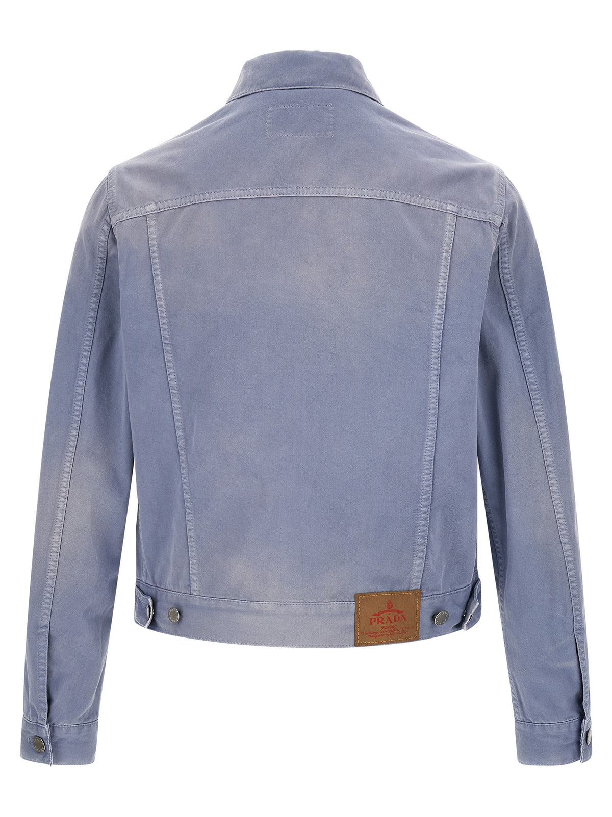 Prada Blue Cotton Denim Jacket