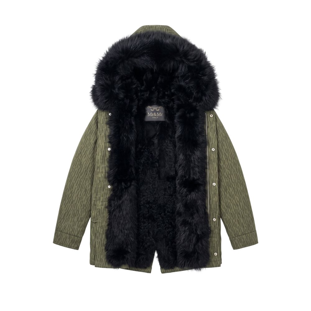 Mr&Mrs Italy Green Cotton Women's Jacket