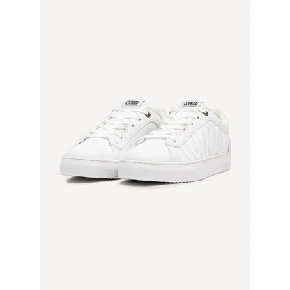 Colmar White Nylon Low Top Sneakers