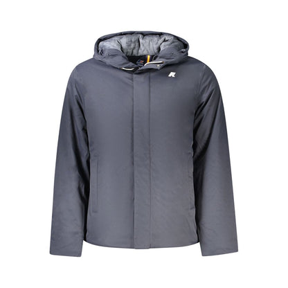 K-WAY Blue Polyester Men's Jacket